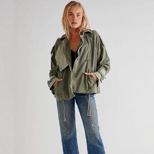 NWOT Free People Roll Out Knit Trench Coat in The Adventurer Size XSmall